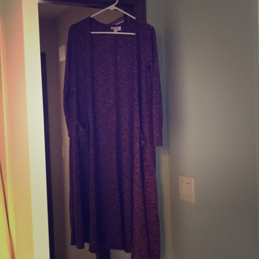 Lularoe burgundy duster